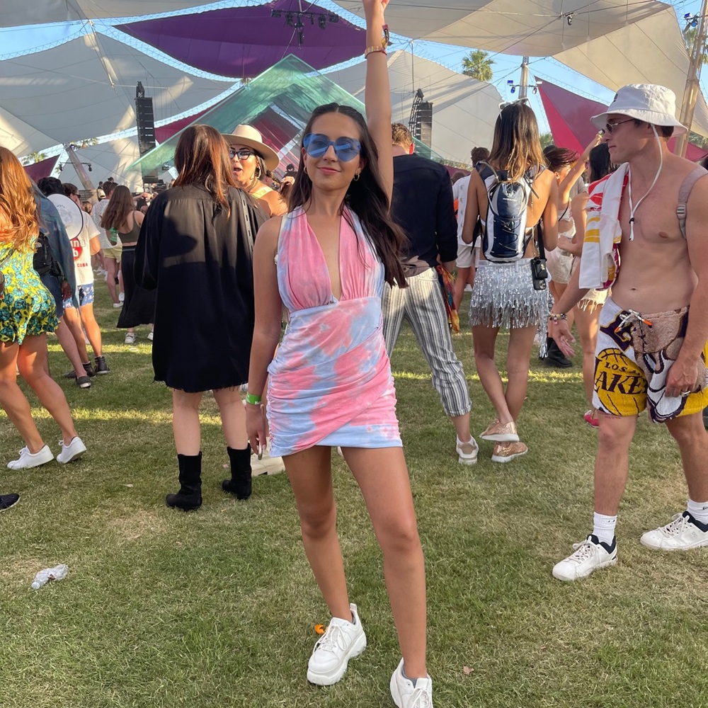 Revolve Superdown Tie Dye Dress